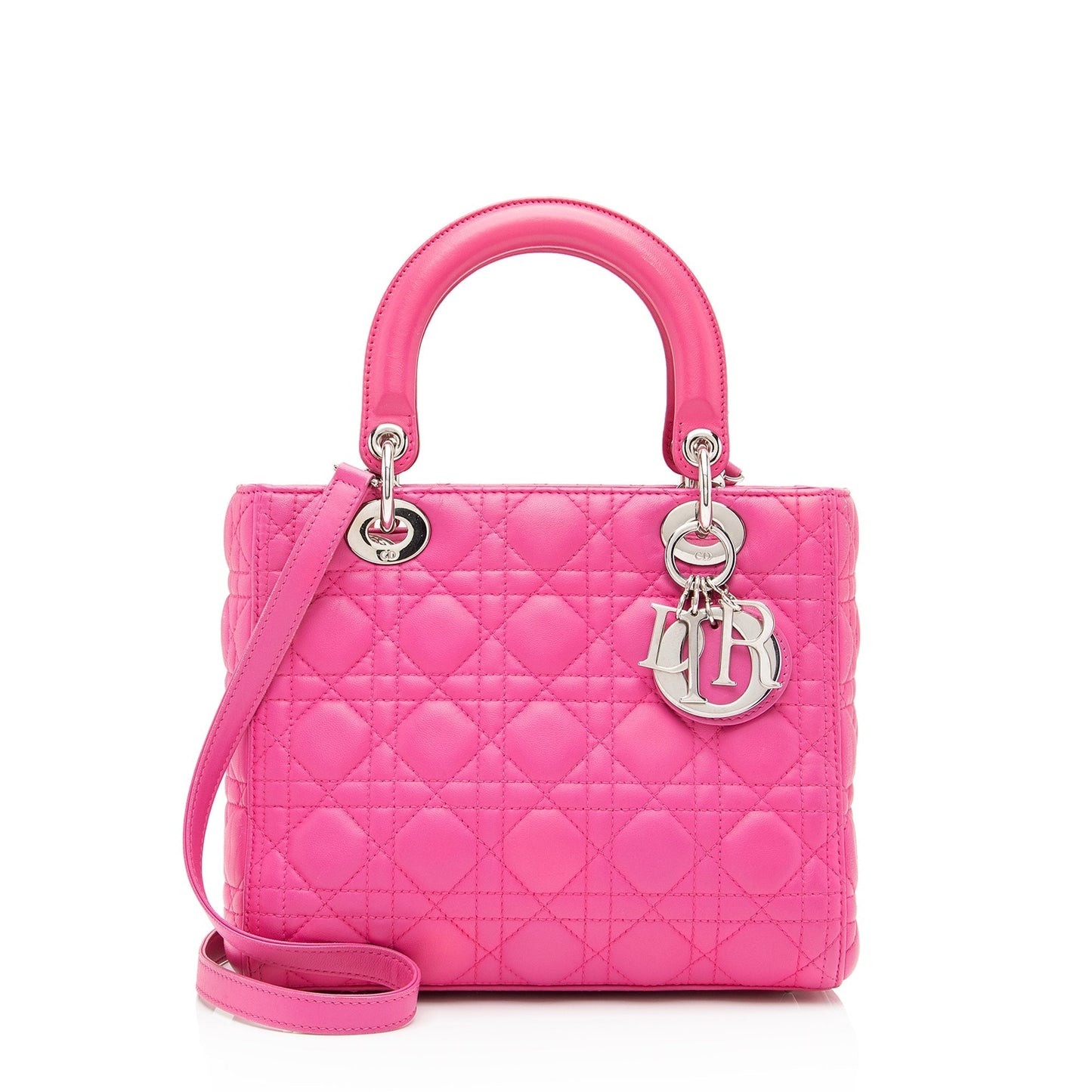 Dior Lambskin Dior Medium Tote (SHF-uBEc2G)
