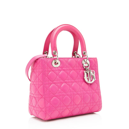 Dior Lambskin Dior Medium Tote (SHF-uBEc2G)