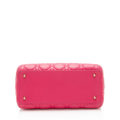 Dior Lambskin Dior Medium Tote (SHF-i1fx7x)
