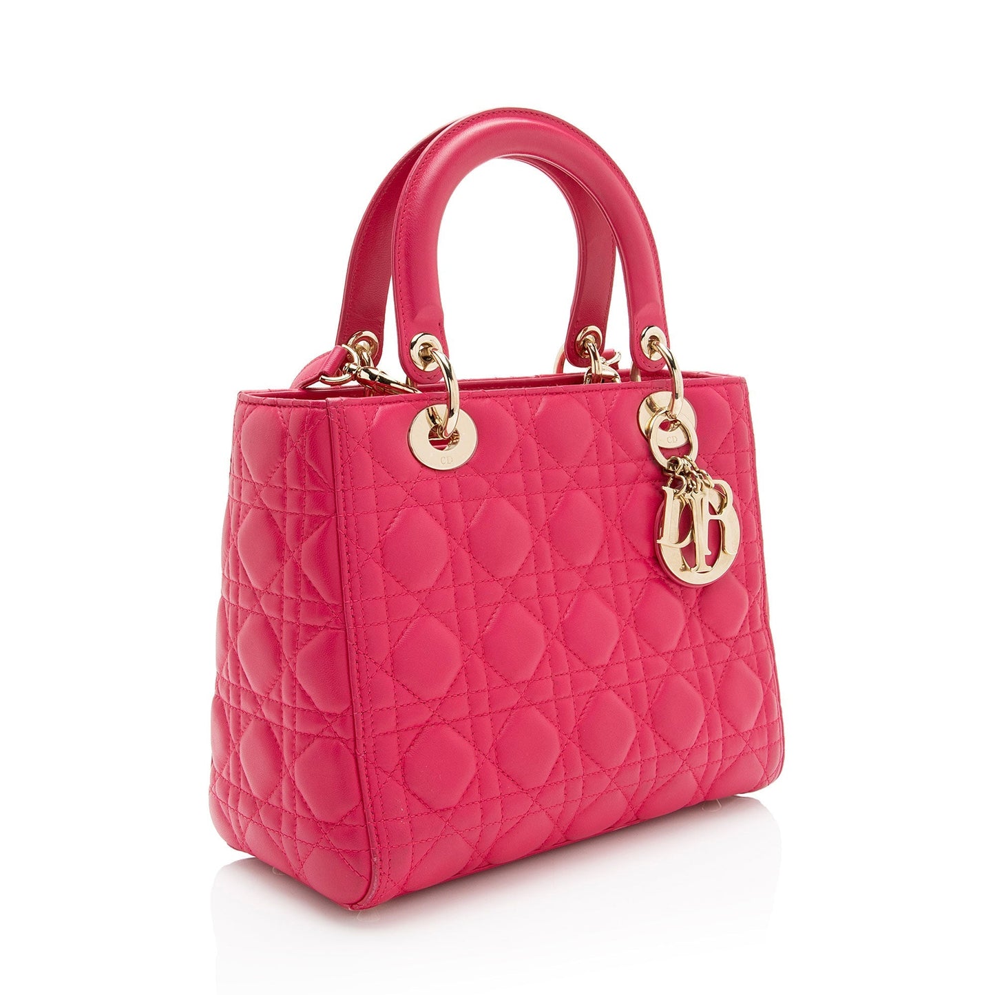 Dior Lambskin Dior Medium Tote (SHF-i1fx7x)