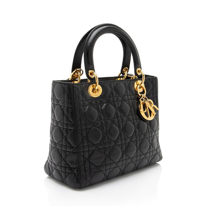Dior Lambskin Dior Medium Tote (SHF-aNlTPc)