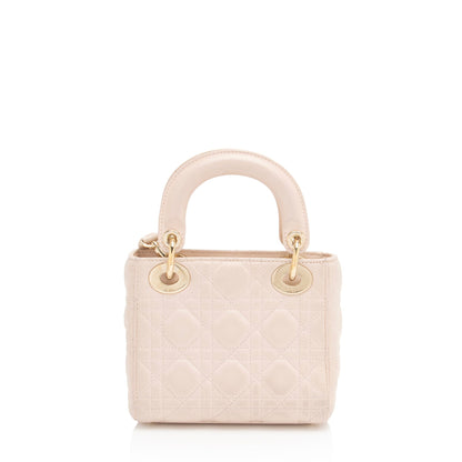 Dior Lambskin Dior Mini Tote (SHF-TFr3Vt)