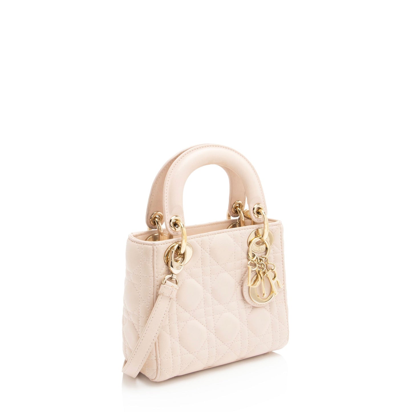 Dior Lambskin Dior Mini Tote (SHF-TFr3Vt)