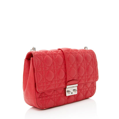 Dior Lambskin Miss Dior Medium Flap Bag - FINAL (SHF-21858)