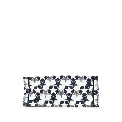 Dior Large Canvas Embroidered Lucky Star Book Tote