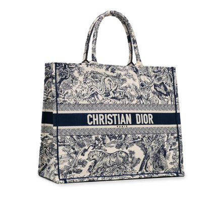 Dior Large Toile De Jouy Book Tote (SHG-P9XqZV)