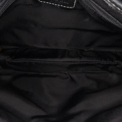 Dior Leather Double Saddle Bag (SHG-OxgLEJ)