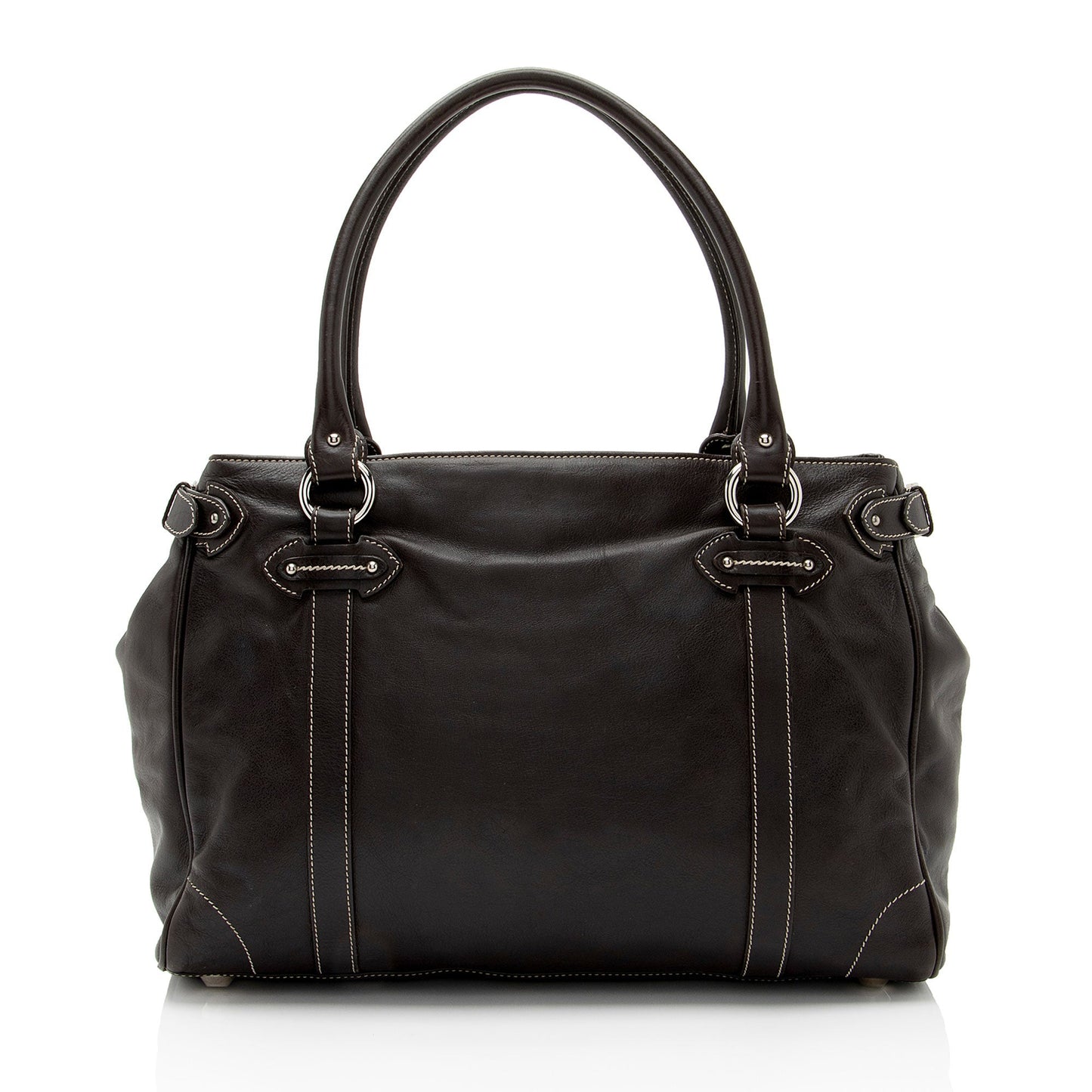 Saint Laurent Leather Mini Tote Bag