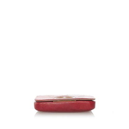 Saint Laurent Pochette Leather Mini Handbag