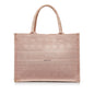 Dior Medium Cannage Embroidered Book Tote (SHG-LuB71h)