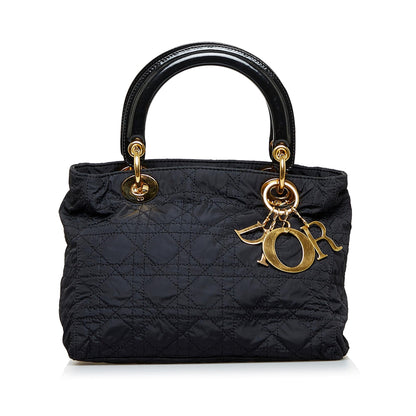 Dior Lady Dior Nylon Mini Handbag