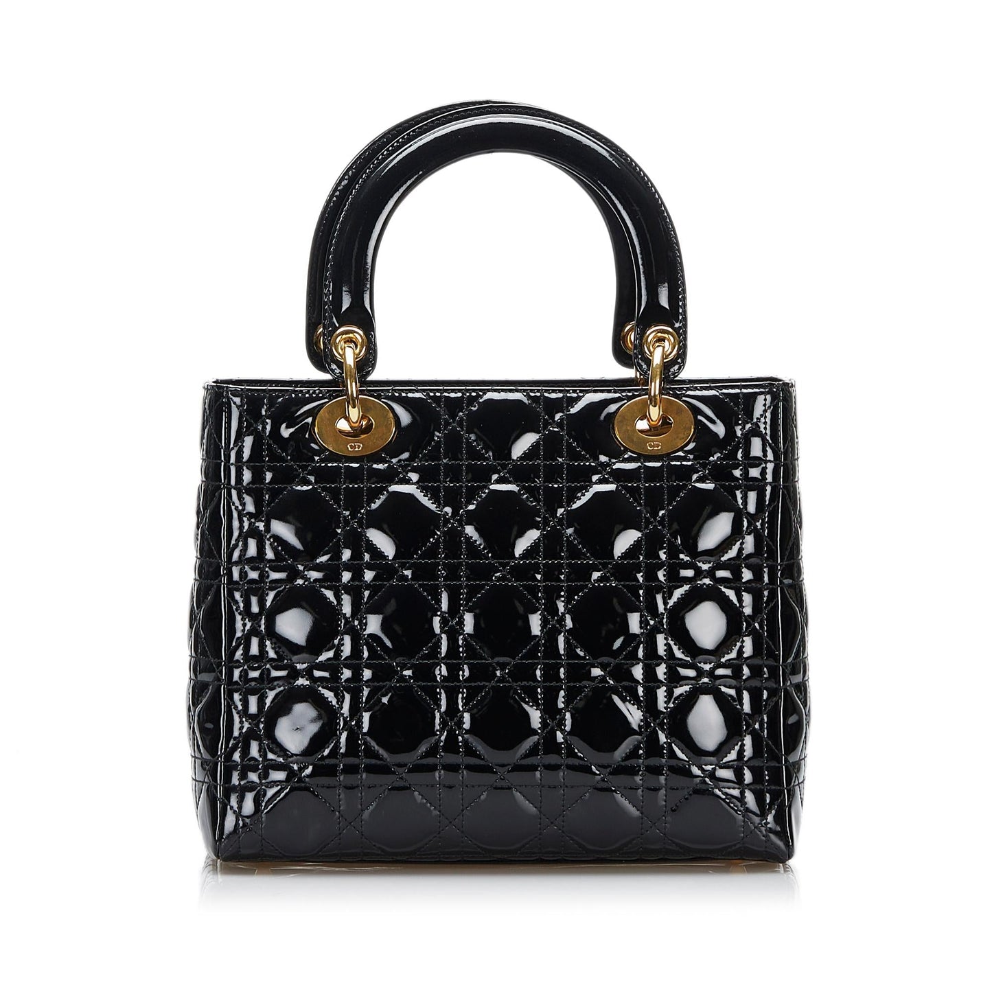 Dior Lady Dior Leather Mini Handbag