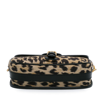 Dior Medium Canvas Mizza Embroidered Bobby Crossbody (SHG-jg1dm5)