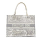 Dior Medium Dioriviera Toile De Jouy Book Tote (SHG-YCdkBR)