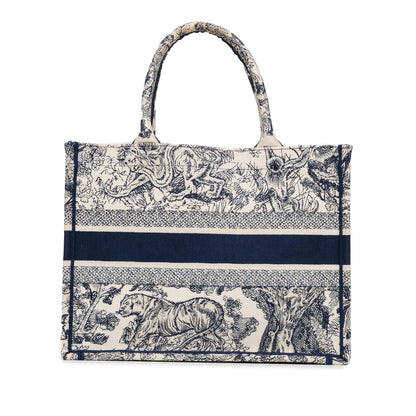 Dior Medium Dioriviera Toile De Jouy Book Tote (SHG-lvqimq)