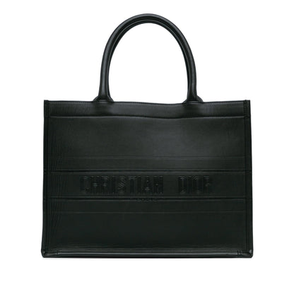 Dior Medium Embossed Leather Book Tote (SHG-vhIfQk)