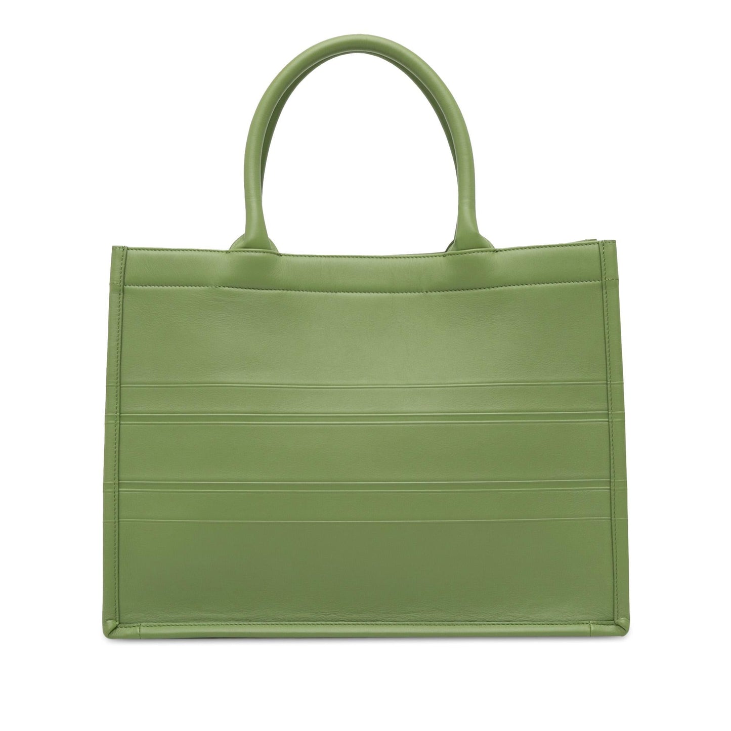 Dior Medium Embossed Leather Book Tote (SHG-t7LciD)