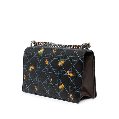 Dior Medium Embroidered Calfskin Diorama Flap