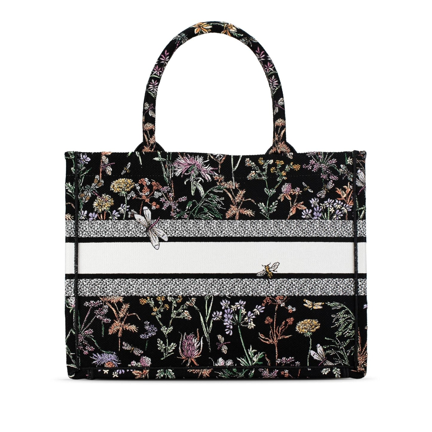 Dior Medium Embroidered Herbarium Book Tote (SHG-kasyJl)