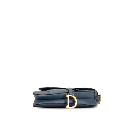 Dior Medium Leather Saddle Bag (SHG-ozX2uX)