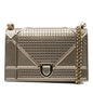 Dior Medium Metallic Patent Microcannage Diorama Flap