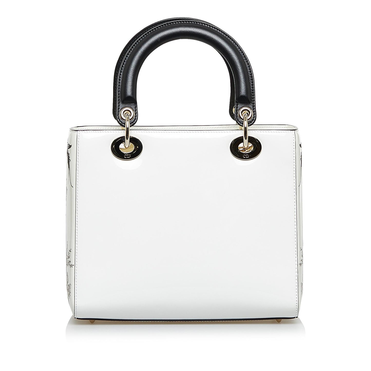 Dior Lady Dior Leather Mini Handbag