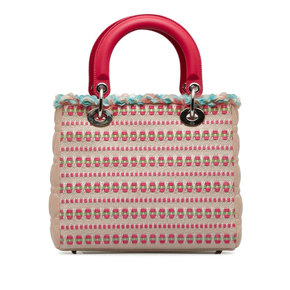 Dior Medium Tweed Dior Satchel (SHG-ZQ8bZF)
