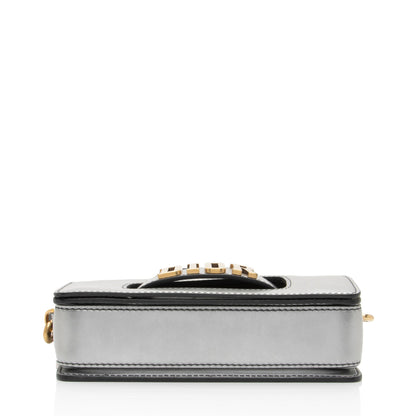 Dior Metallic Grained Calfskin Dio(R)evolution Flap Bag