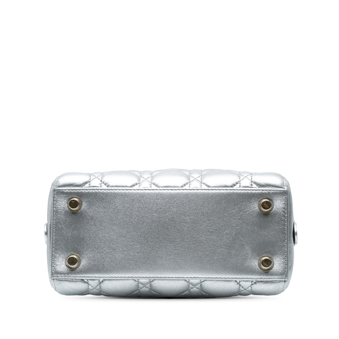 Dior Metallic Lambskin Cannage Lily Tote