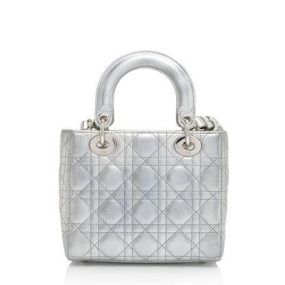 Dior Metallic Leather Dior Small Tote (SHF-4YtjmZ)