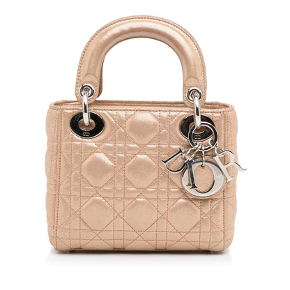 Dior Lady Dior Nylon Mini Handbag
