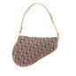Dior Mini Diorissimo Canvas Saddle Pochette