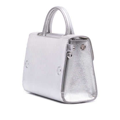 Dior Mini Grained Calfskin Diorever Satchel