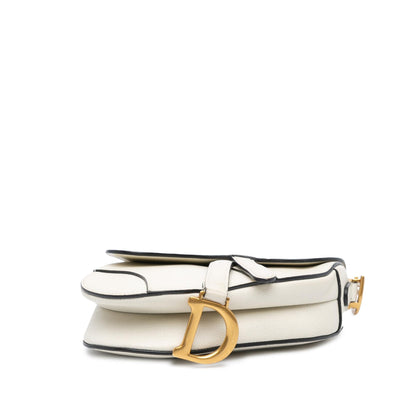 Dior Mini Grained Calfskin Saddle Bag