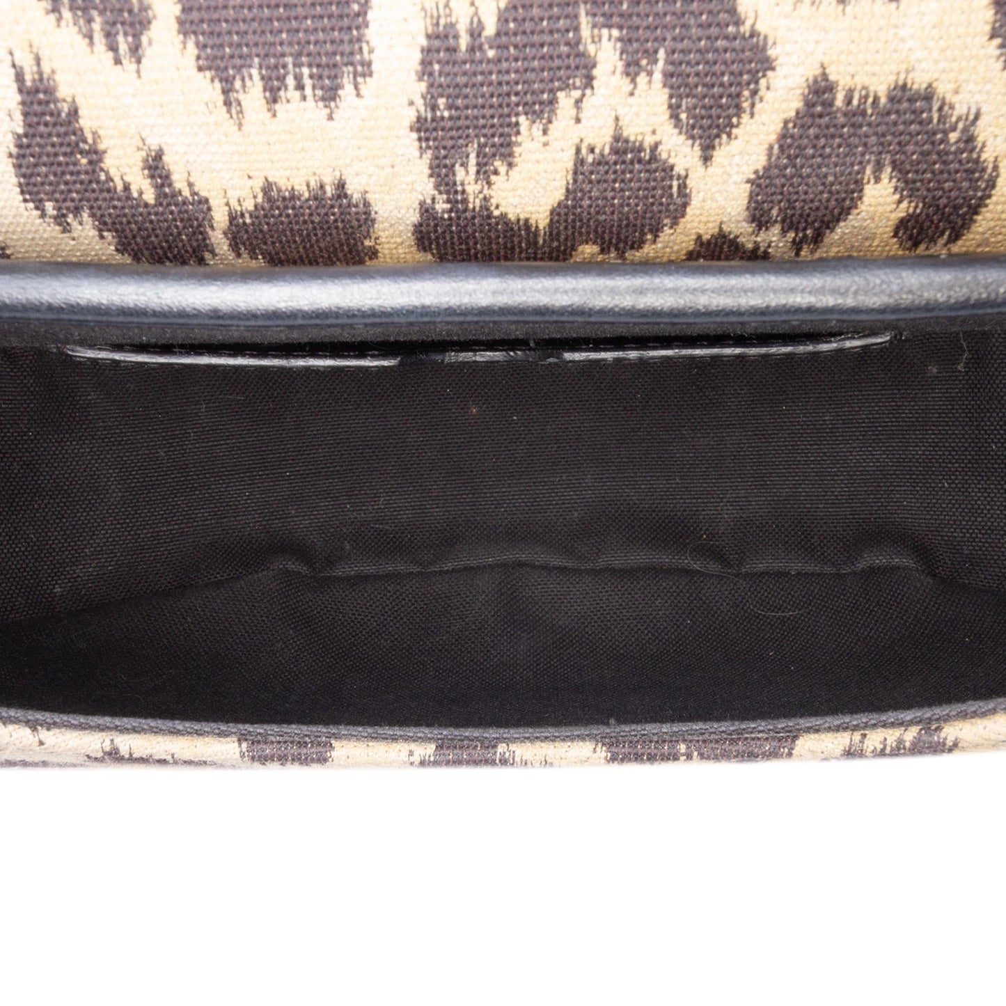 Dior Mizza Medium Embroidered Canvas Leopard Bobby Crossbody