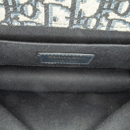 Dior Oblique 30 Montaigne East West Bag with Chain (SHG-Aqam3m)