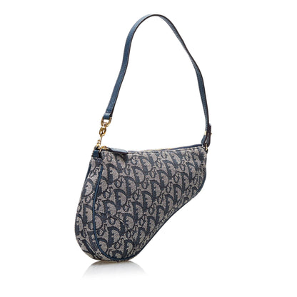 Saint Laurent Pochette Mini Canvas Handbag