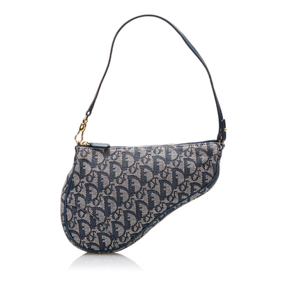 Saint Laurent Pochette Mini Canvas Handbag