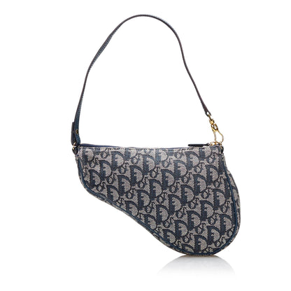 Saint Laurent Pochette Mini Canvas Handbag