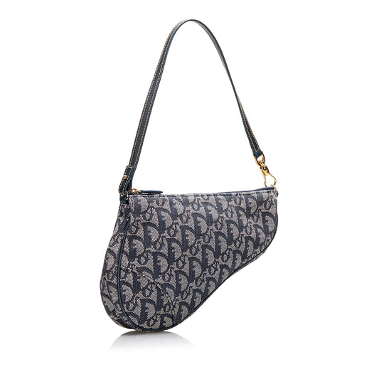 Saint Laurent Pochette Mini Canvas Handbag