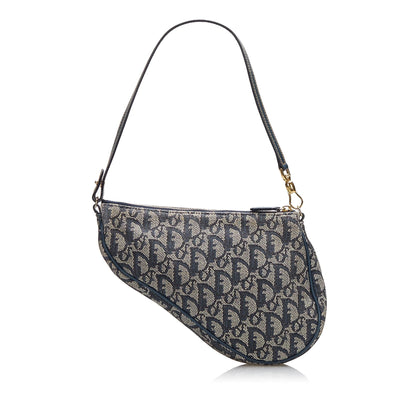 Saint Laurent Pochette Mini Canvas Handbag