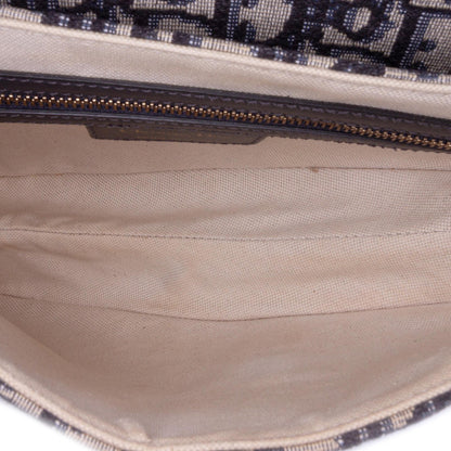 Dior Oblique Canvas Saddle Bag