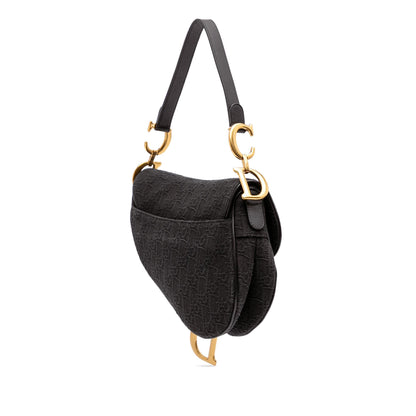 Dior Oblique Canvas Saddle Bag