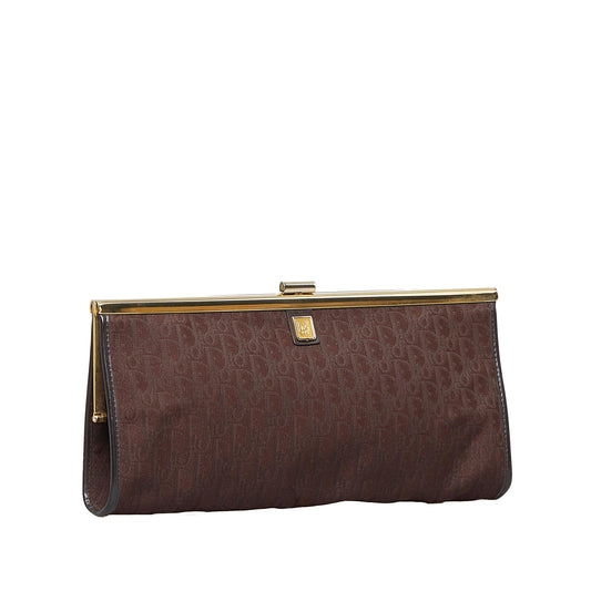 Saint Laurent Mini Canvas Clutch Bag