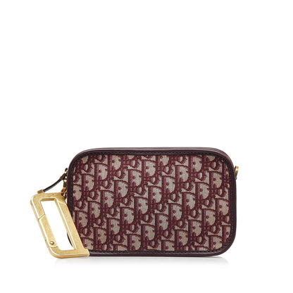 Saint Laurent Mini Canvas Clutch Bag