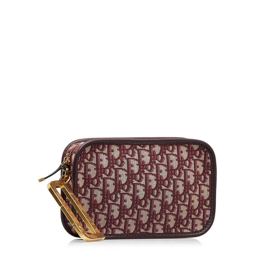 Saint Laurent Mini Canvas Clutch Bag