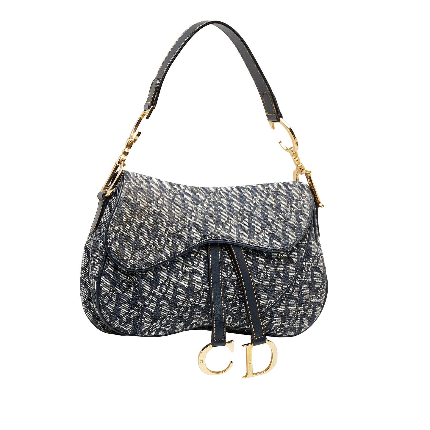 Dior Oblique Double Saddle (SHG-ljxD0O)