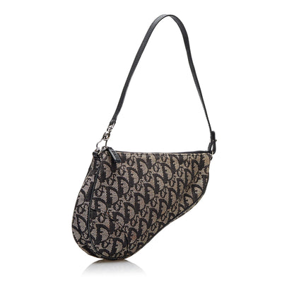 Saint Laurent Pochette Mini Canvas Handbag