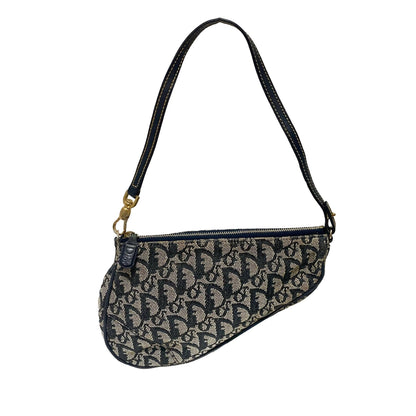 Saint Laurent Pochette Mini Canvas Handbag