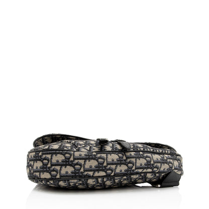 Saint Laurent Nylon Leather Mini Crossbody Bag